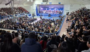 Estudiantes secundarios reafirmaron su lealtad a la Bandera Nacional