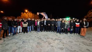 Pablo Carrizo participó del 81° aniversario de Cañadón Seco