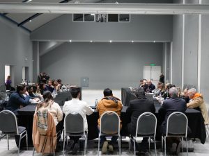 Claudio Vidal se reunió con directivos de hospitales de toda la provincia en Caleta Olivia