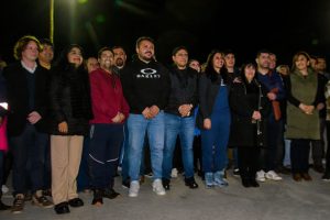 Inauguración de la última etapa de la Avenida Tierra del Fuego