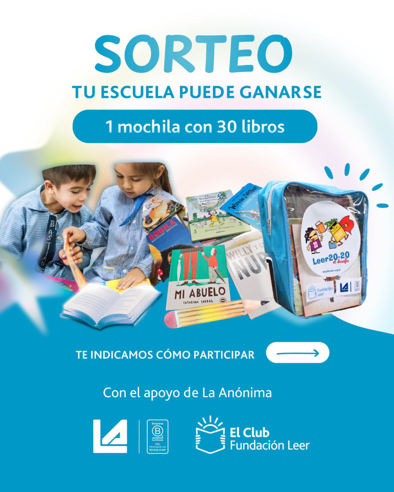 Lanzan sorteo federal para equipar aulas y bibliotecas escolares