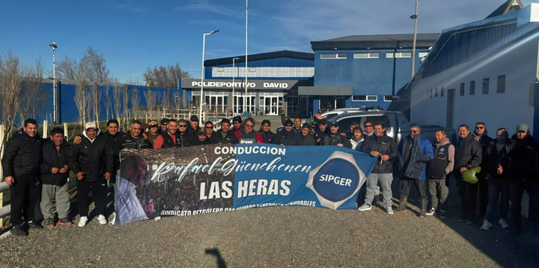 SIPGER encabezó una asamblea con trabajadores de OIL para analizar la situación de la actividad petrolera